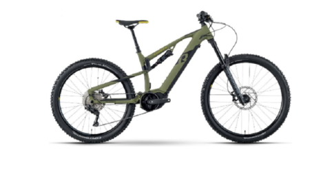 VTT Électrique Tout-Suspendu R Raymon TrailRay 160E 8.0 29 / 27.5'' Shimano Deore 10v Vert 2022