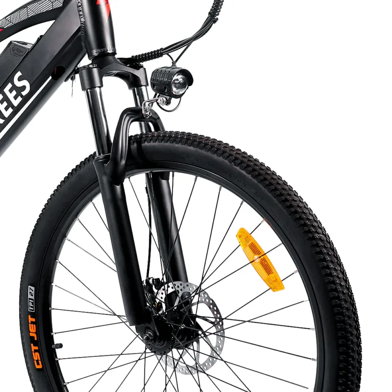 VTT électrique 26'' Fafrees F100 Vitesse max 33km/h 48V 11.6Ah Moteur 350W Noir – Image 4