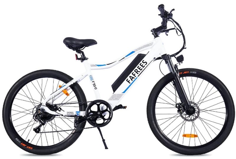 VTT électrique 26'' Fafrees F100 Vitesse max 33km/h 48V 11.6Ah Moteur 350W Noir – Image 3