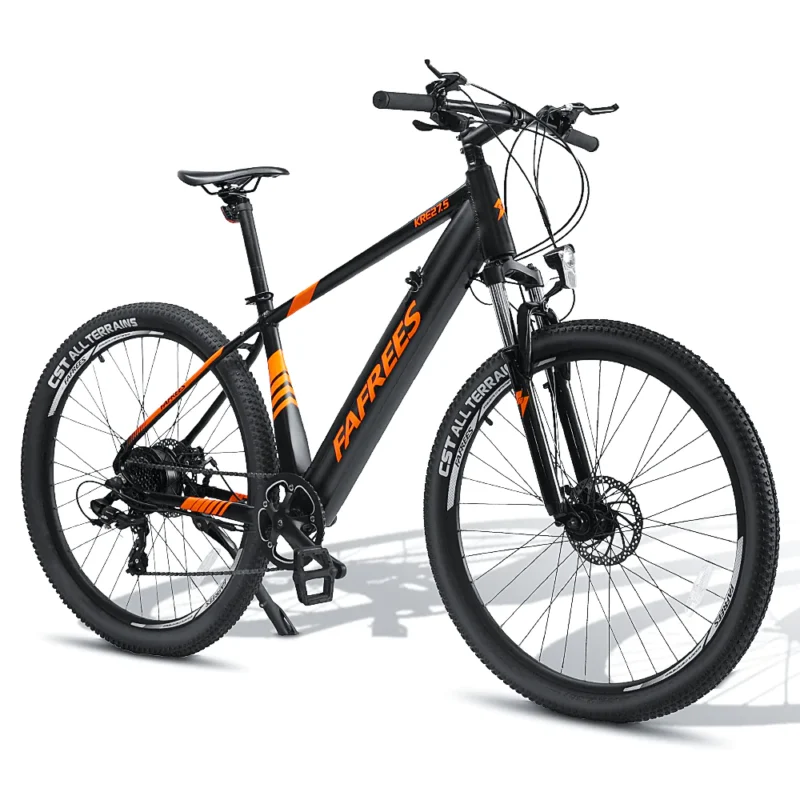 VTT électrique 27.5'' Fafrees KRE27.5 36V 250W 10Ah Max 25km/h Orange – Image 6