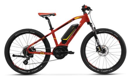 VTT électrique LOMBARDO GARDA 24 24" 300Wh Rouge