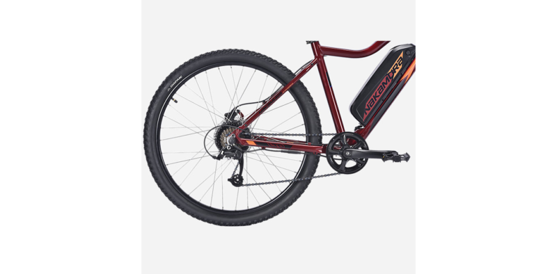 VTT électrique Nakamura adulte E-CLIFF LTD Rouge – Image 4