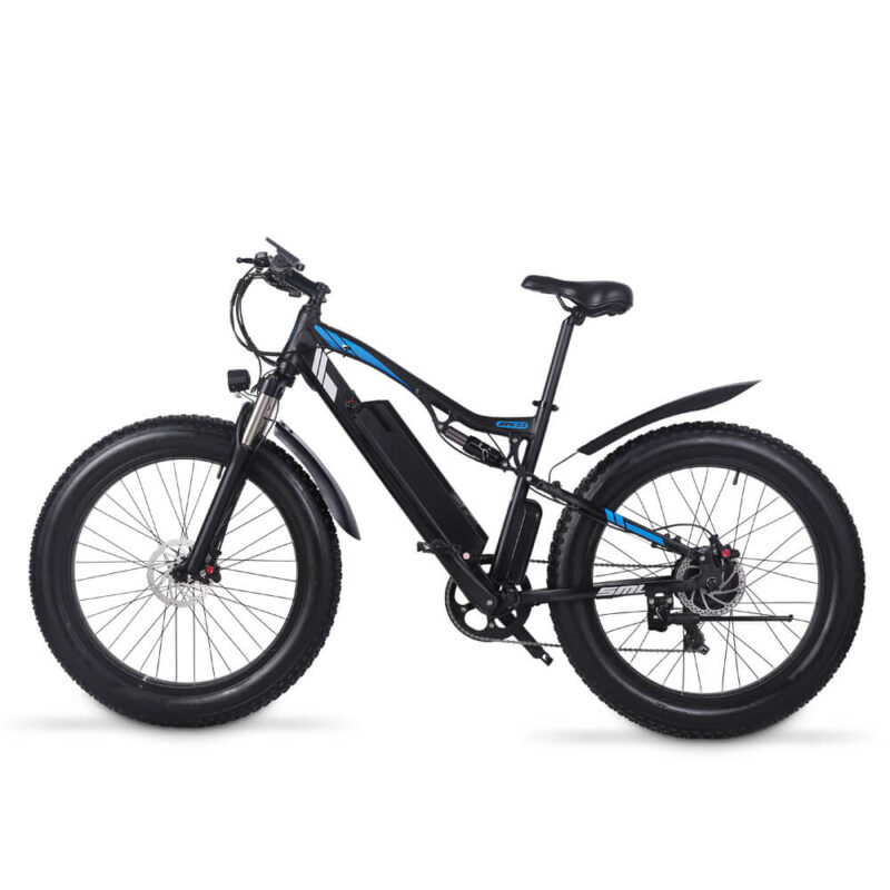 VTT électrique SHENGMILO MX03 26" 4" gros pneu 48 V 1000 W  – Image 2