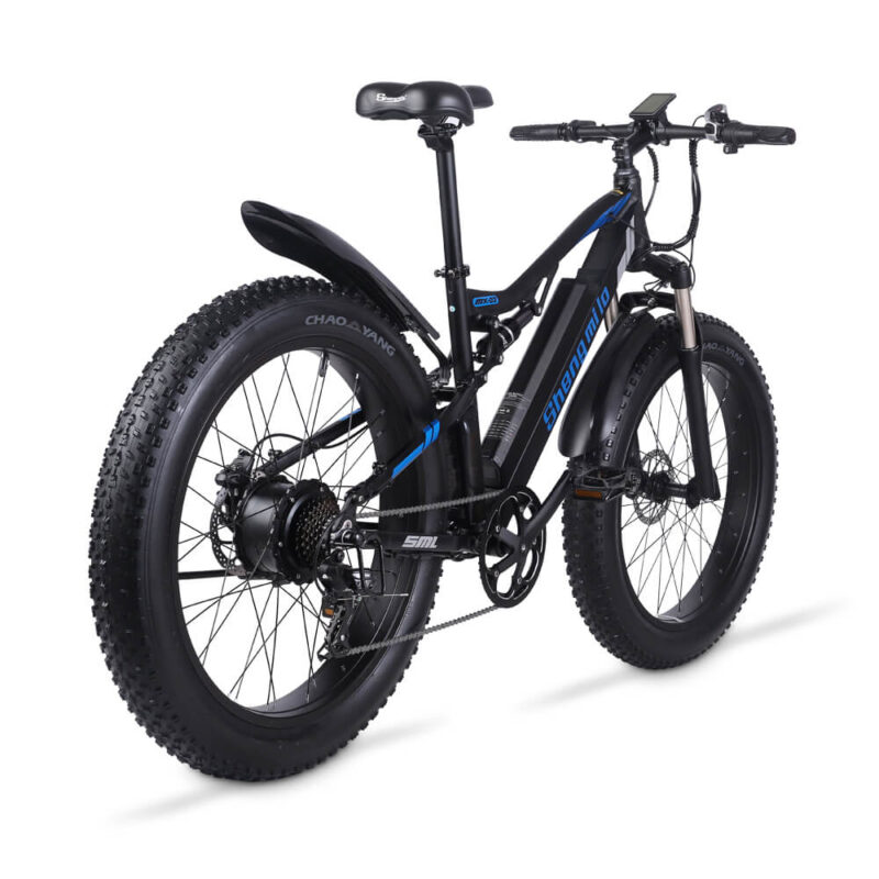 VTT électrique SHENGMILO MX03 26" 4" gros pneu 48 V 1000 W  – Image 4