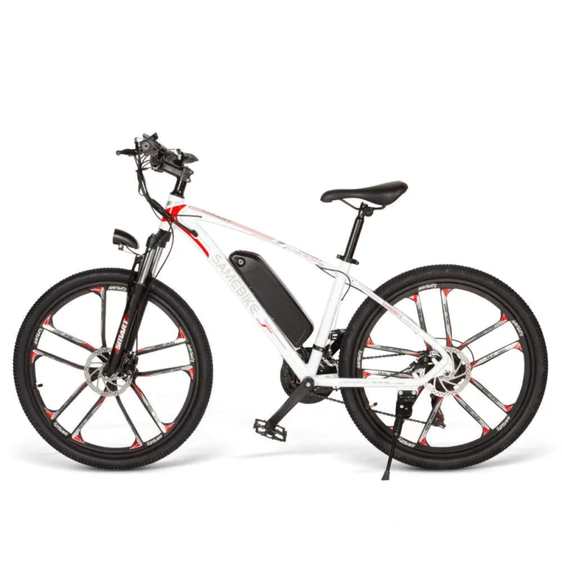 VTT électrique Samebike MY-SM26 350W 26 pouces 8Ah 25km/h 70km Noir – Image 6