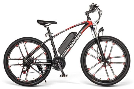 VTT électrique Samebike MY-SM26 350W 26 pouces 8Ah 25km/h 70km Noir