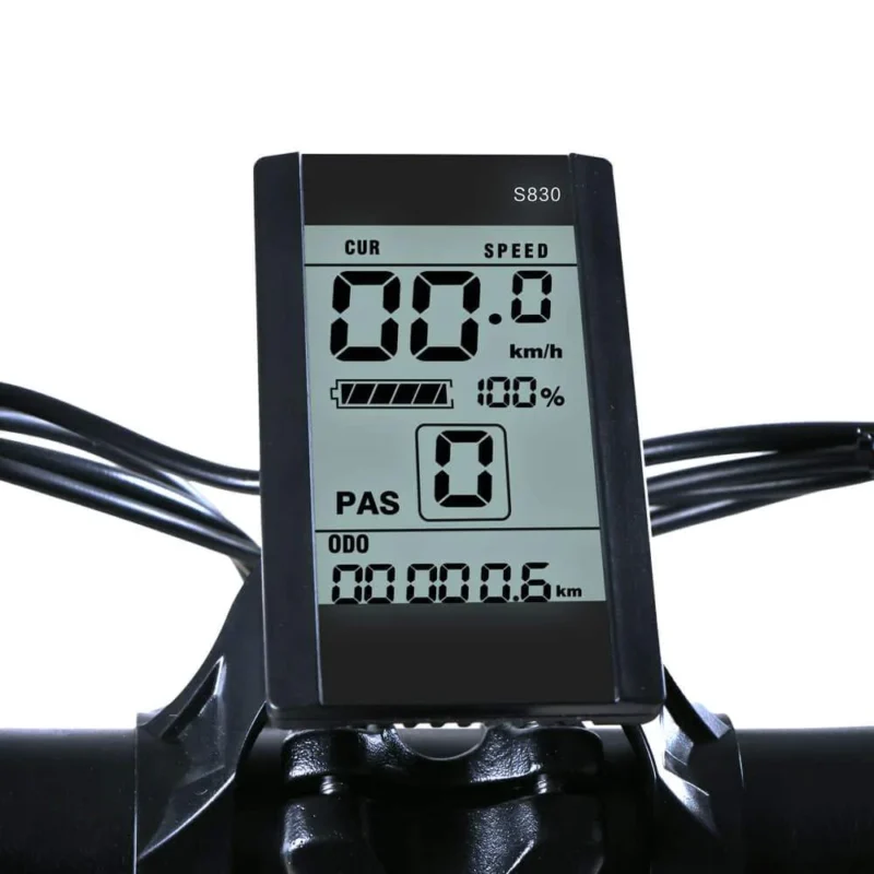 VTT électrique pliant Samebike XWLX09 500W 25km/h 80km Fat Bike gris – Image 5