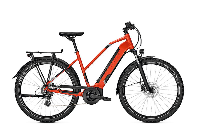 Vélo Électrique KALKHOFF ENTICE 3.B MOVE - 500WH 2022 rouge cadre fermé