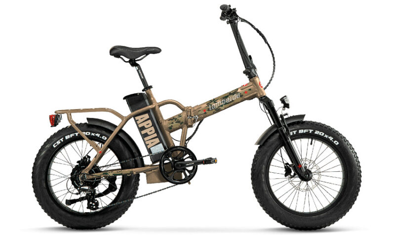 Vélo Électrique LOMBARDO APPIA 20" 48v 13ah/624Wh vert – Image 5