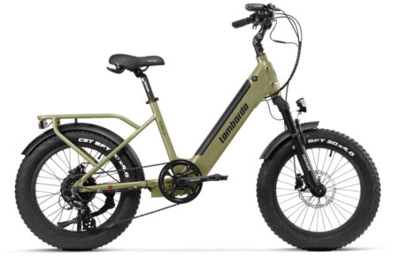 Vélo Électrique LOMBARDO AURELIA 20" 36v 672Wh vert