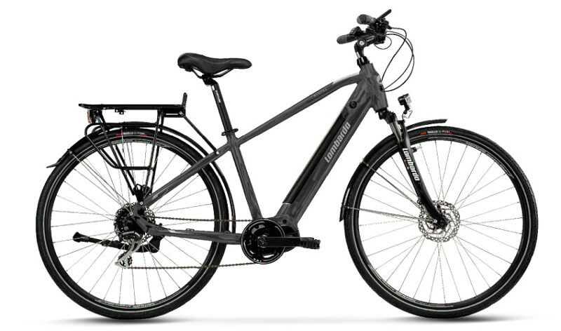 Vélo Électrique LOMBARDO MARATEA MAN 28" 36v 504Wh marron – Image 2