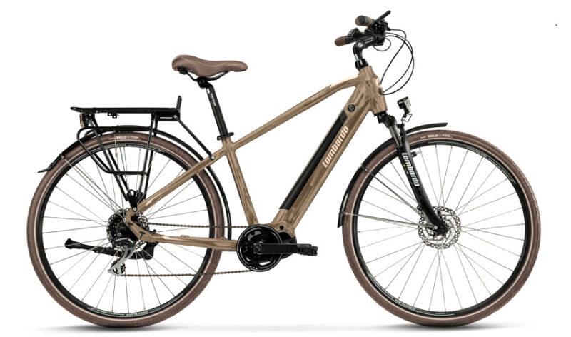 Vélo Électrique LOMBARDO MARATEA MAN 28" 36v 504Wh marron