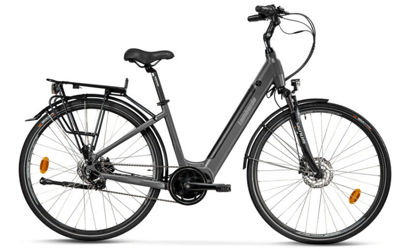 Vélo Électrique LOMBARDO MARATEA WOMAN 28" 36v 504Wh Marron – Image 2