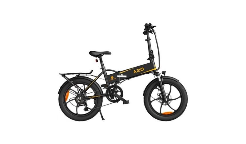 Vélo Électrique Pliable ADO A20 XE 350W Noir