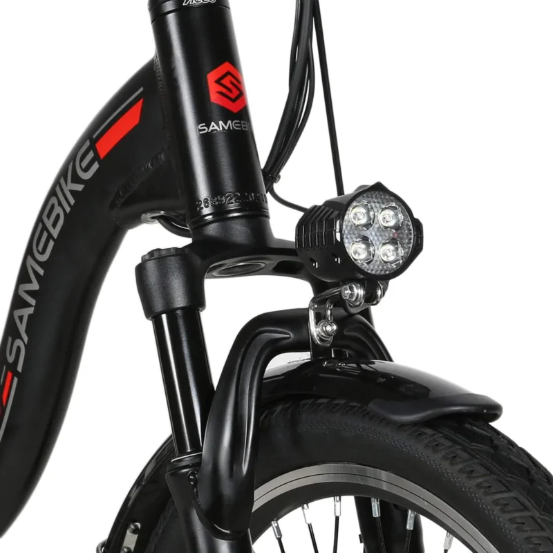 Vélo Électrique Pliable Samebike JG20 350W 20" 10Ah 25km/h 80km Noir – Image 6
