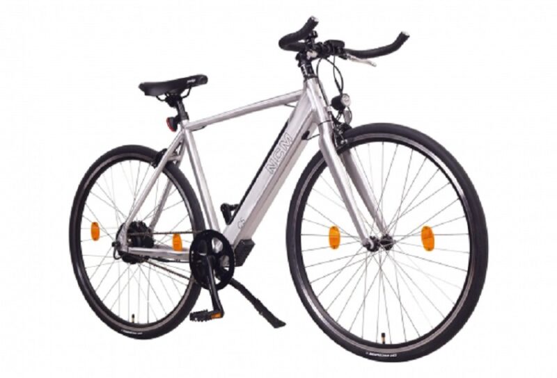 Vélo Electrique Urbain NCM C5 - 36V 12Ah 432Wh - ARGENT.