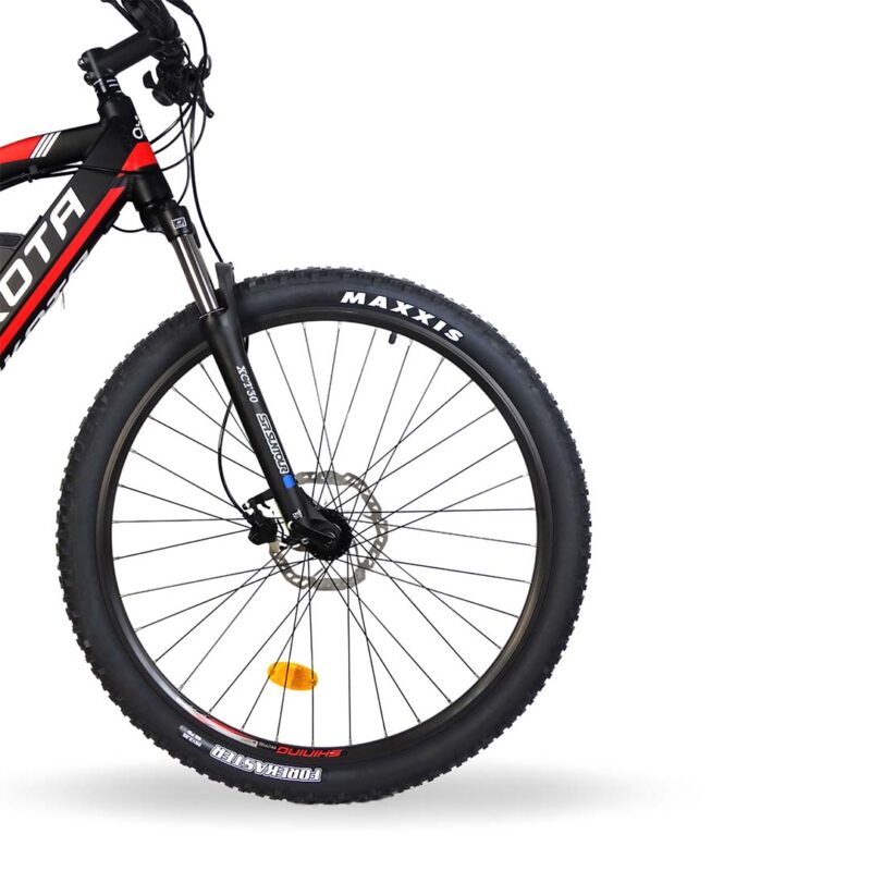Vélo VTT électrique URBANBIKER Dakota Rouge - Batterie 840 Wh Moteur 250W – Image 2