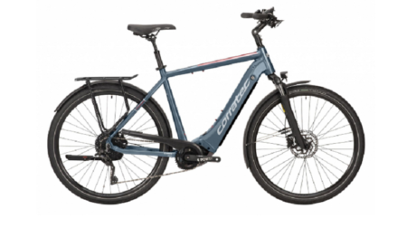 Vélo de Ville Électrique Corratec E-Power Trekking P6 LTD Gent Shimano Deore 10V 625 Wh 28'' Bleu / Gris 2022