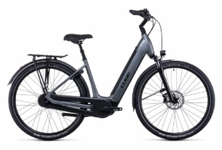 Vélo de Ville Électrique Cube Supreme RT Hybrid Pro 625 Easy Entry Shimano Nexus 8V 625 Wh 700 mm Gris Flash 2022