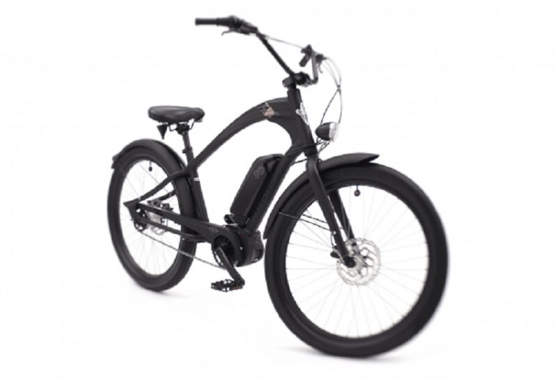 Vélo de Ville Electrique Electra Ace of Spades Go! 26' 500Wh Shimano Nexus 5V Noir Mat 2021 – Image 2