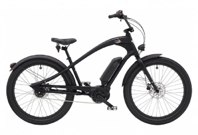 Vélo de Ville Electrique Electra Ace of Spades Go! 26' 500Wh Shimano Nexus 5V Noir Mat 2021