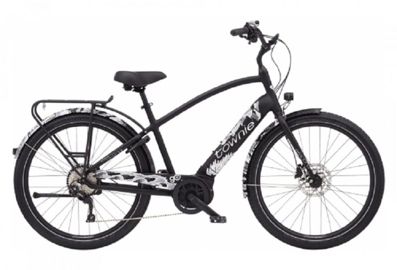 Vélo de Ville Electrique Electra Townie Path Go 10D EQ Step-Over 500 Wh 27.5' Shimano Deore 10V Noir 2021