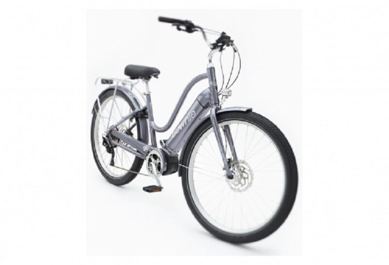 Vélo de Ville Électrique Electra Townie Path Go! 10D Equipped Step-Thru Shimano Deore 10V 500 Wh 27.5'' Gris Holographic 2021 – Image 2