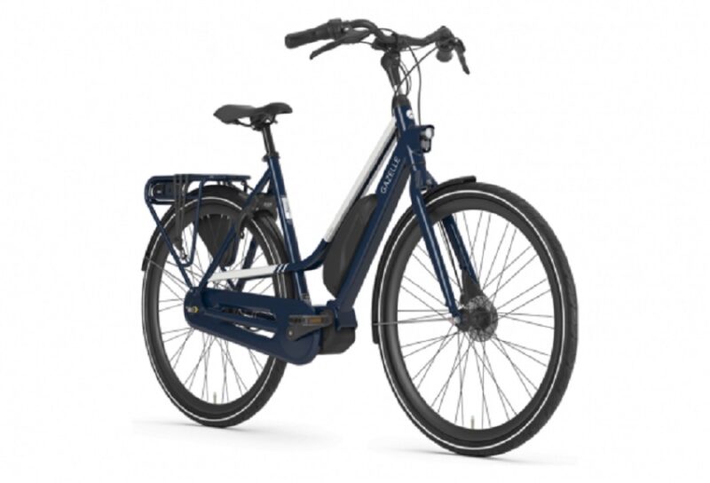 Vélo de Ville Électrique Gazelle Citygo C7 HMS L28 T7 Shimano Nexus 7V 418 Wh Bleu Navy 2021 – Image 2