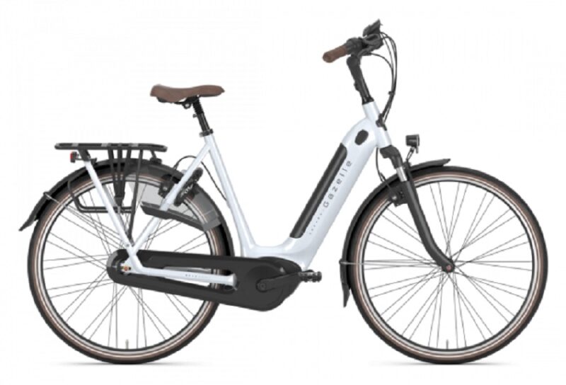 Vélo de Ville Électrique Gazelle Grenoble C7+ HMB Shimano Nexus 7V 500Wh 700 mm Bleu Frozen 2022