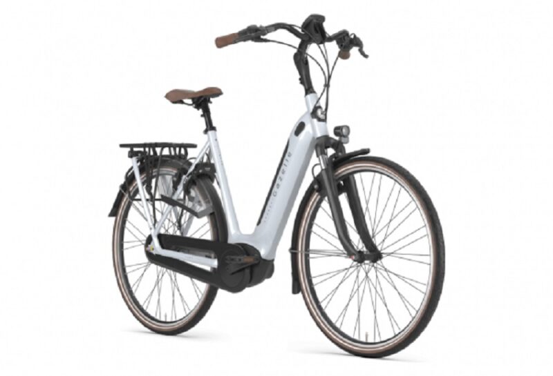 Vélo de Ville Électrique Gazelle Grenoble C7+ HMB Shimano Nexus 7V 500Wh 700 mm Bleu Frozen 2022 – Image 2