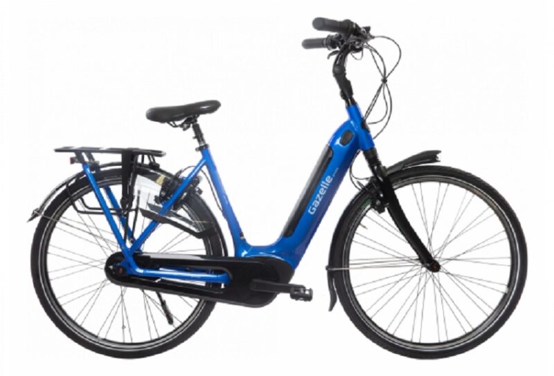 Vélo de Ville Électrique Gazelle Grenoble C8 HMB Shimano Nexus 8V 500 Wh 700 mm Bleu 2022