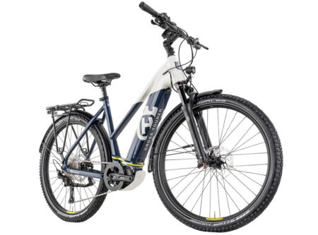 Vélo de Ville Électrique Husqvarna CROSS TOURER CT3 - 630 WH 2022 bleu