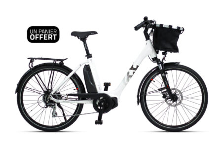 Vélo de Ville Électrique Husqvarna ECO CITY EC1 418WH 28" + panier offert 2022