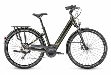 Vélo de Ville Électrique Moustache Samedi 28.7 Open Shimano Deore 11V 625 Wh 700 mm Vert Métal 2022