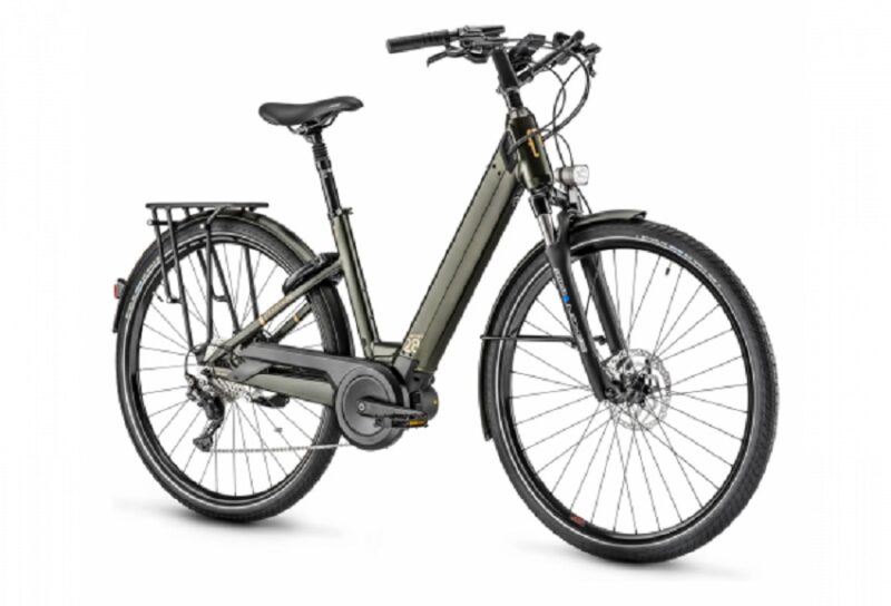 Vélo de Ville Électrique Moustache Samedi 28.7 Open Shimano Deore 11V 625 Wh 700 mm Vert Métal 2022 – Image 2