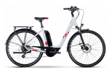 Vélo de Ville Électrique R Raymon CityRay E 1.0 Shimano Altus 8V 500 Wh 700 mm Blanc 2022