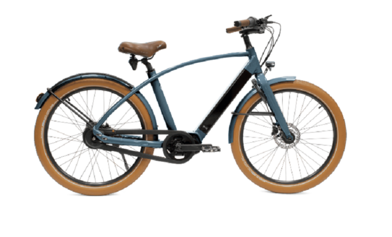 Vélo de Ville Électrique Reine Bike Cadre Haut Enviolo City CT 504Wh 26'' Bleu 2022