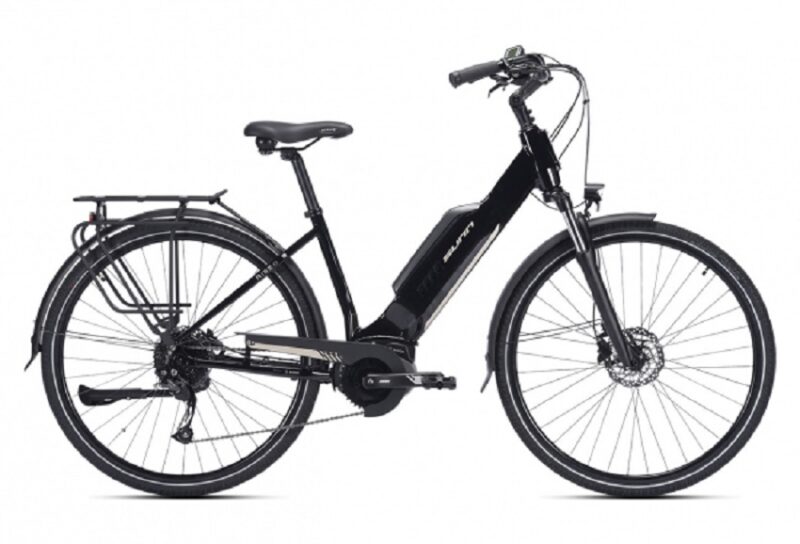 Vélo de Ville Électrique Sunn Urb Rise Shimano Altus 9V 400 Wh 26'' Noir