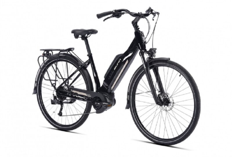 Vélo de Ville Électrique Sunn Urb Rise Shimano Altus 9V 400 Wh 26'' Noir – Image 2