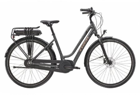 Vélo de Ville Électrique Trek District+ 1 Midstep Shimano Nexus 7V 400 Wh 700 mm Gris Lithium 2023