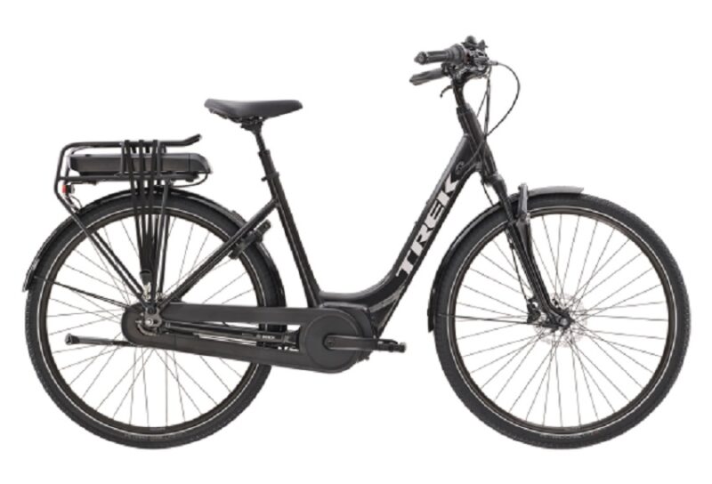 Vélo de Ville Électrique Trek District+ 4 Lowstep Shimano Nexus 7V 400Wh 700mm Noir Dnister 2023