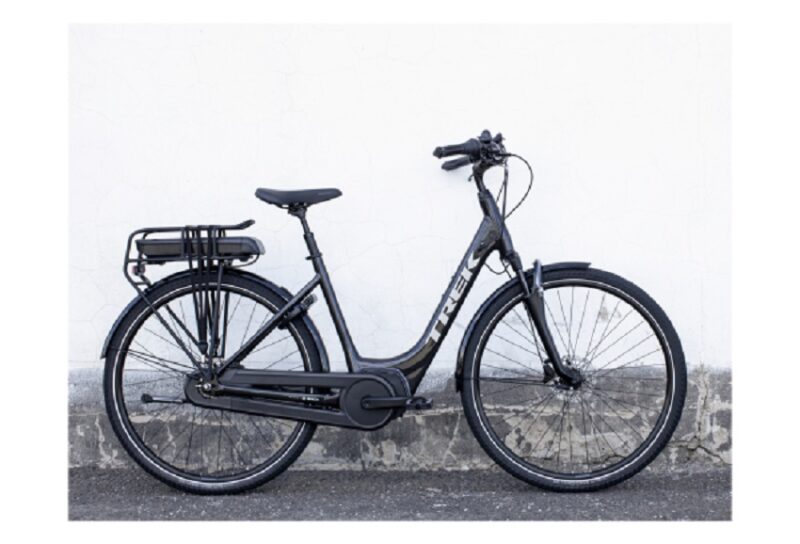 Vélo de Ville Électrique Trek District+ 4 Lowstep Shimano Nexus 7V 400Wh 700mm Noir Dnister 2023 – Image 2