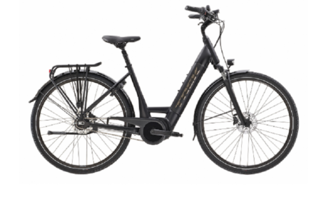 Vélo de Ville Électrique Trek District+ 6 Lowstep 400wh Shimano Nexus 7V Matte Trek Black 2022
