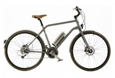 Vélo de Ville Electrique e-LiFE Design 330Wh MicroShift 10V Gris Mat