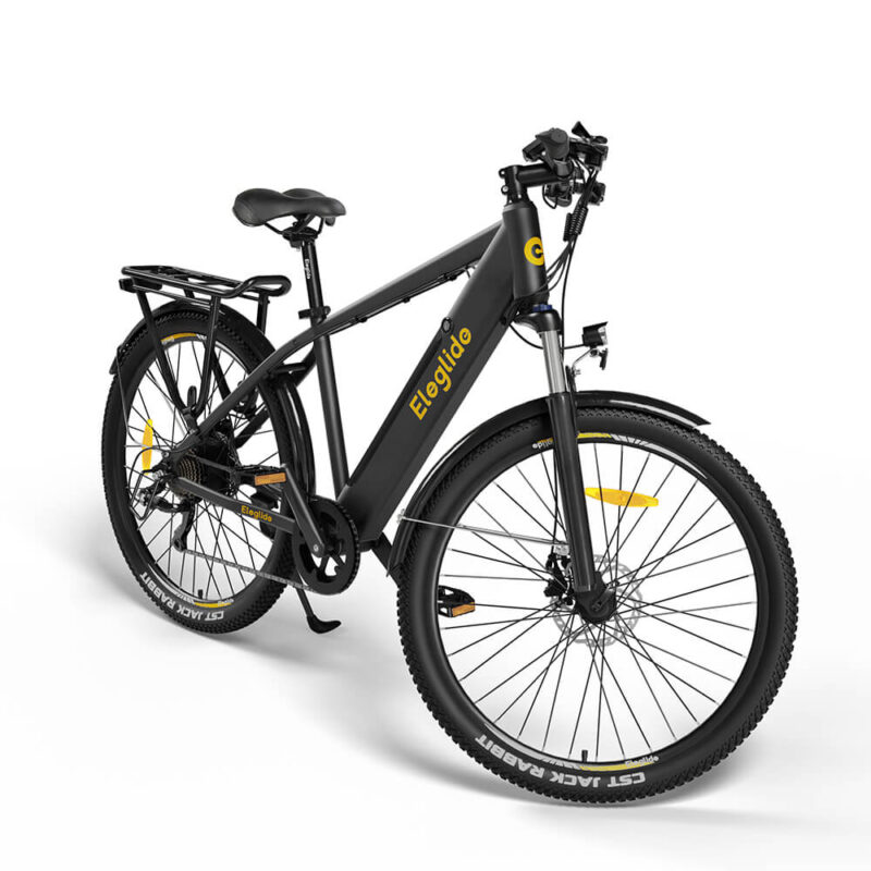 Vélo de randonné électrique ELEGLIDE T1 36V 12.5Ah 250W + Casque Noir – Image 2