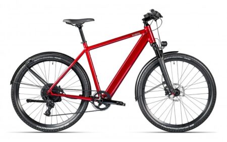 VTC électrique Coboc Iseo rouge