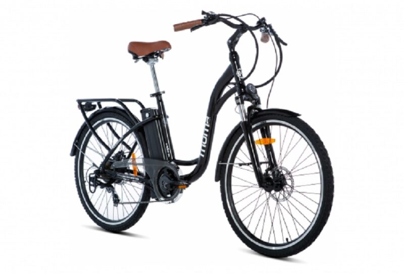 Vélo de ville électrique Moma Bikes 26.2 Shimano 7V Noir – Image 2