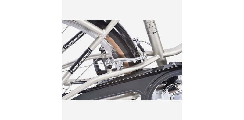 Vélo de ville électrique Nakamura adulte E CITY LTD gris – Image 7