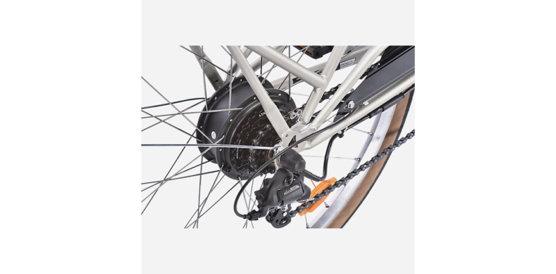 Vélo de ville électrique Nakamura adulte E CITY LTD gris – Image 6