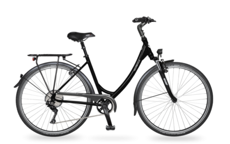 Vélo de ville musculaire VDV A 200 bas palermo noir